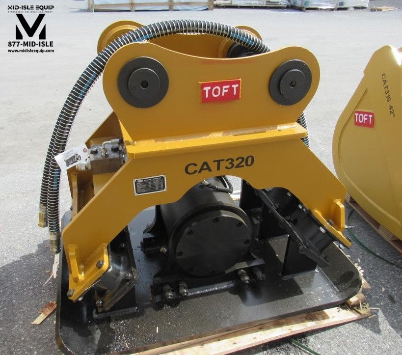 TOFT EXCAVATOR PLATE COMPACTOR ATTACHMENT 20-30 TON