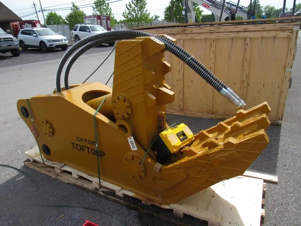 TOFT 20-30 TON HYDRAULIC PULVERIZER FOR EXCAVATOR CAT 320 PC200 by Toft
