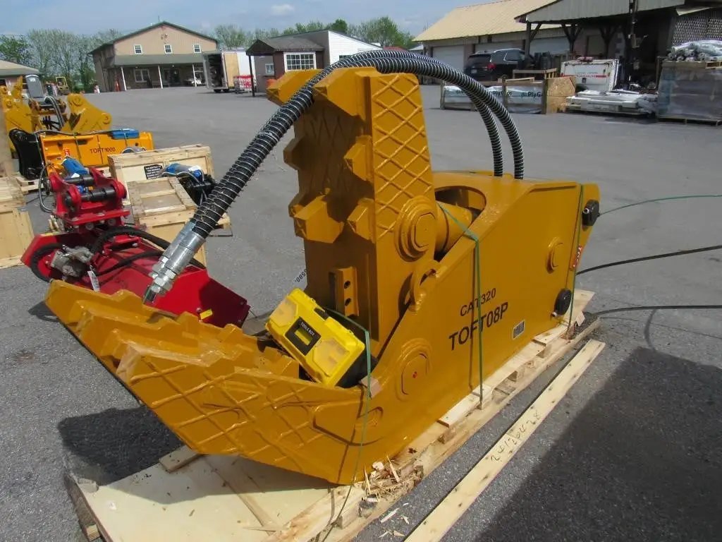 TOFT 20-30 TON HYDRAULIC PULVERIZER FOR EXCAVATOR CAT 320 PC200 by Toft