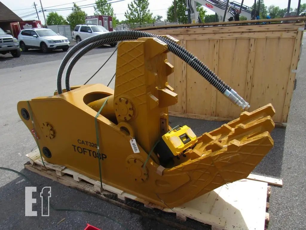 TOFT 20-30 TON HYDRAULIC PULVERIZER FOR EXCAVATOR CAT 320 PC200 by Toft