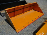 NEW SEVERE DUTY 84" BUCKET FOR SKID STEER WITH BOLT ON EDGE
