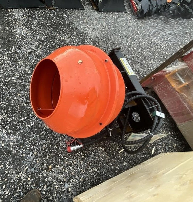 MINI SKID STEER CONCRETE MIXER ATTACHMENT
