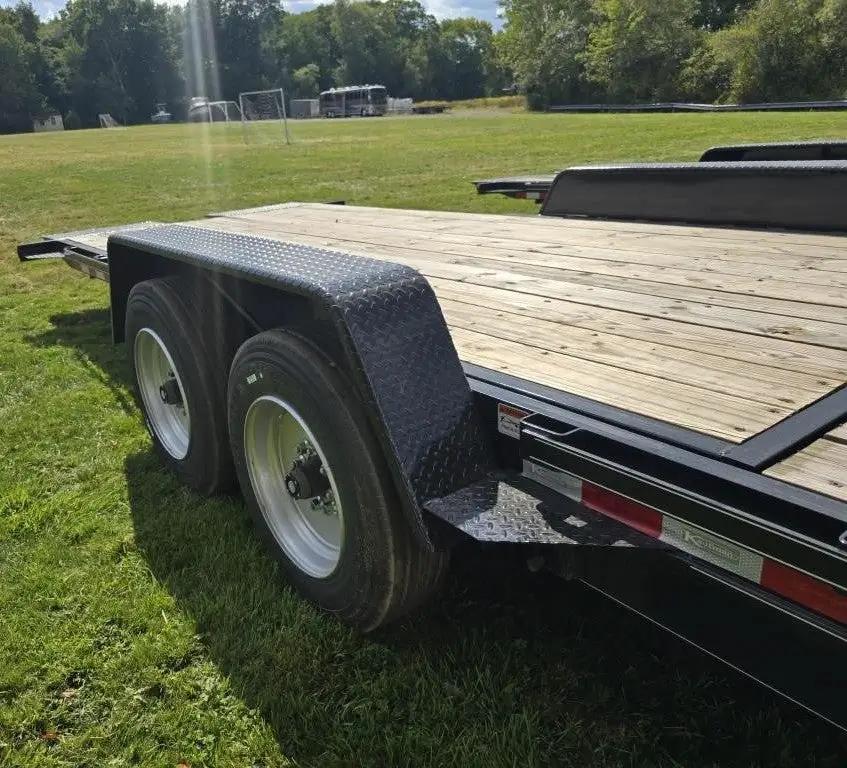 2025 KAUFMAN 22' Tilt Deck Trailer 17k GVWR by Mid-Isle Equipment