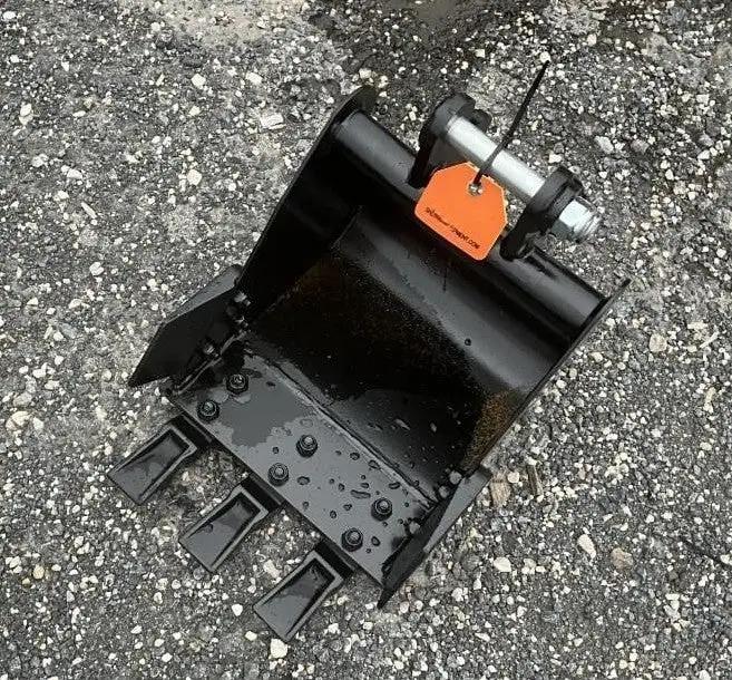 12" 1-TON MINI EXCAVATOR BUCKET 25MM PINS by AGT