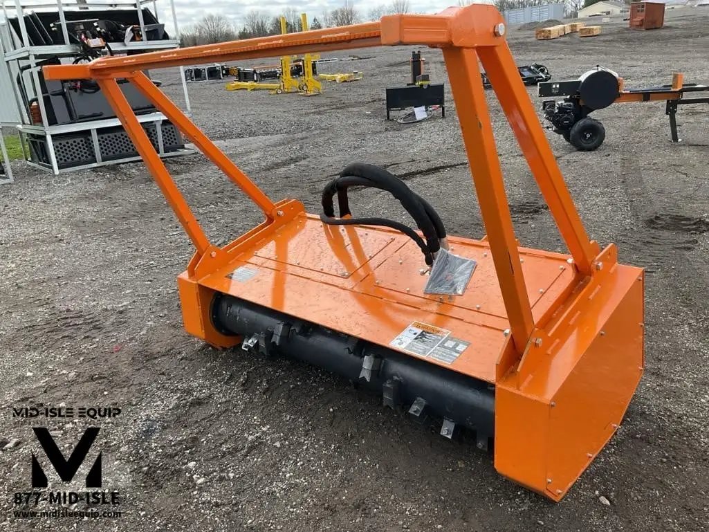 WOLVERINE 60" DRUM MULCHER FOR HIGH FLOW SKID STEER by Wolverine