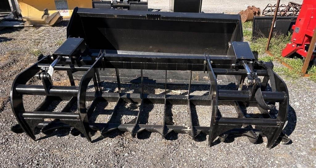 JMR HD 84" ROOT GRAPPLE BUCKET FOR SKID STEER