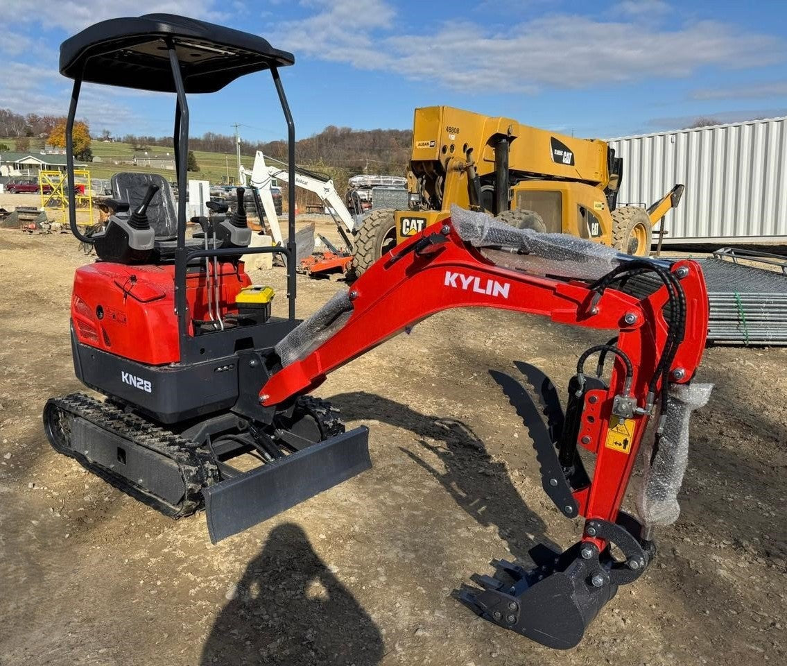 2026 KYLIN KN28 MINI EXCAVATOR 25HP KUBOTA DIESEL