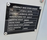 2025 BTTL ST28H MINI TRACK LOADER