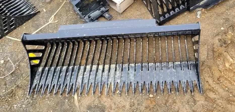 WOLVERINE 42" ROCK RAKE BUCKET FOR MINI SKID STEER by Wolverine