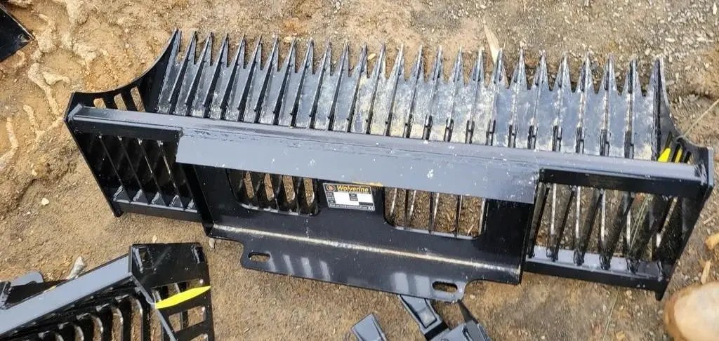 WOLVERINE 42" ROCK RAKE BUCKET FOR MINI SKID STEER by Wolverine