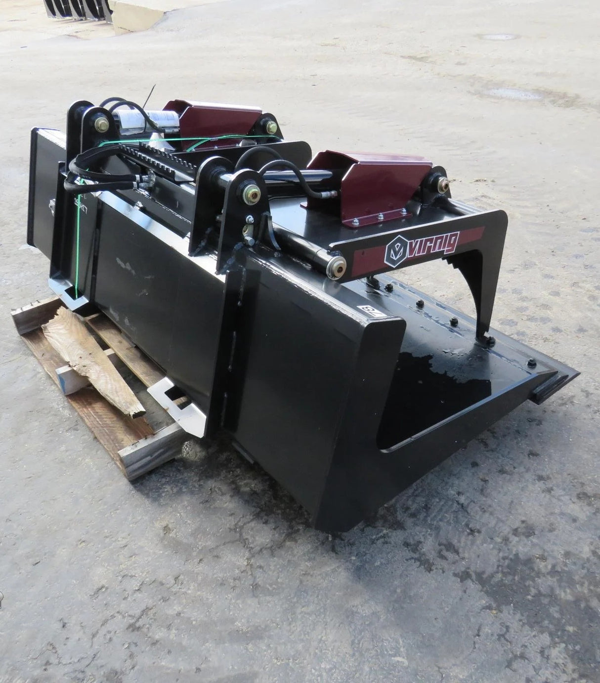 VIRNIG V50 78" SCRAP GRAPPLE BUCKET FOR SKID STEER