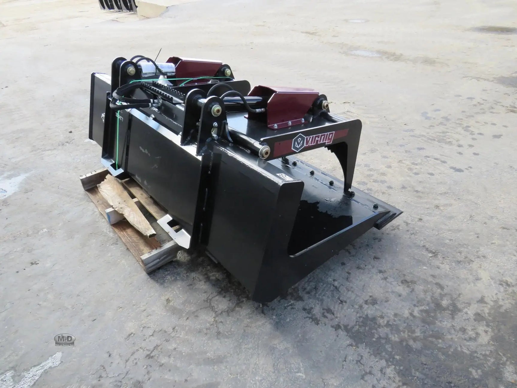 VIRNIG V50 78" SCRAP GRAPPLE BUCKET FOR SKID STEER by Virnig