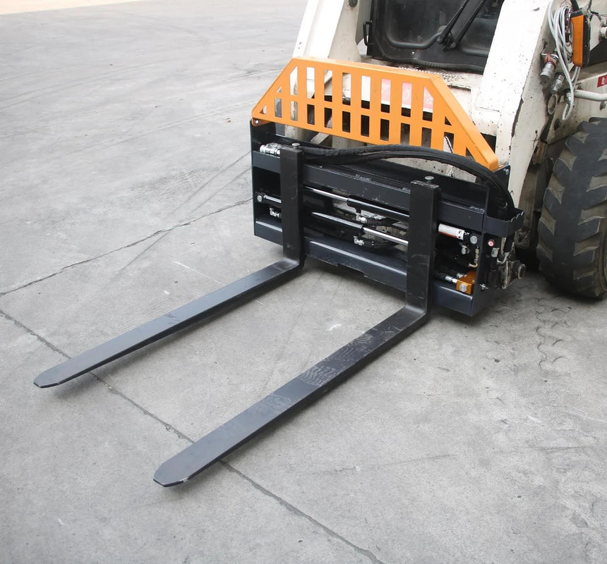 48" HYDRAULIC SHIFT CLASS II PALLET FORKS FOR SKID STEER by Wolverine