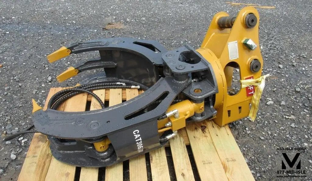 TOFT 04G HYDRAULIC ROTATING GRAPPLE FOR 4-8 TON EXCAVATOR CAT 306 307 by Toft