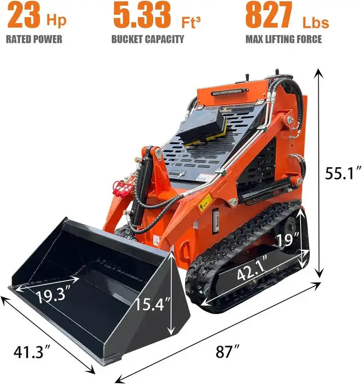 2026 ATS POWER T460 MINI SKID STEER TRACK LOADER by ATS POWER