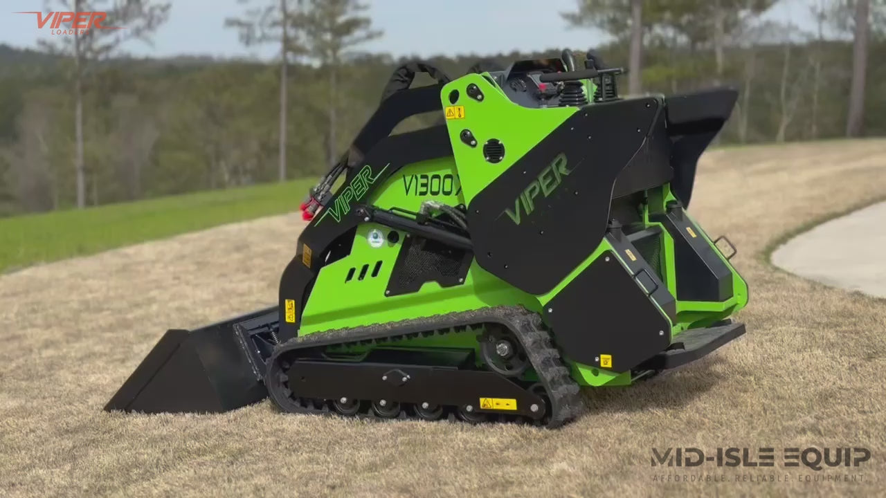 Next Gen Mini Skid Track Loader With Two Year Engine Warranty