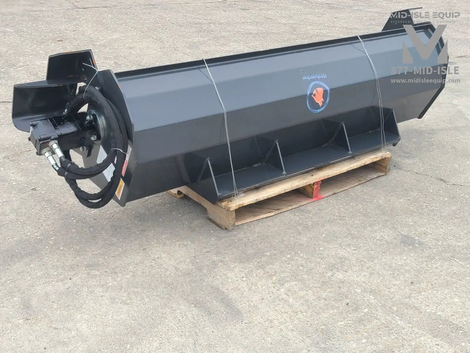 72" Wolverine Rototiller Skid Steer Attachment by Wolverine