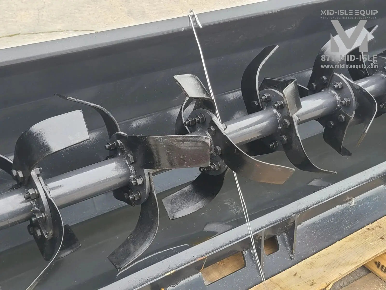 72" Wolverine Rototiller Skid Steer Attachment by Wolverine