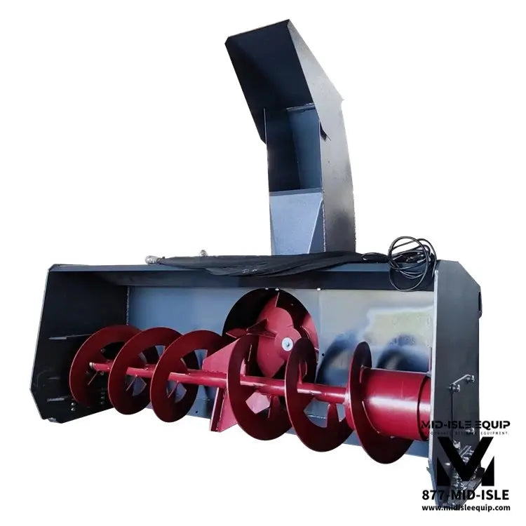 72" HANDY SNOW BLOWER ATTACHMENT FOR SKID STEER by Handy