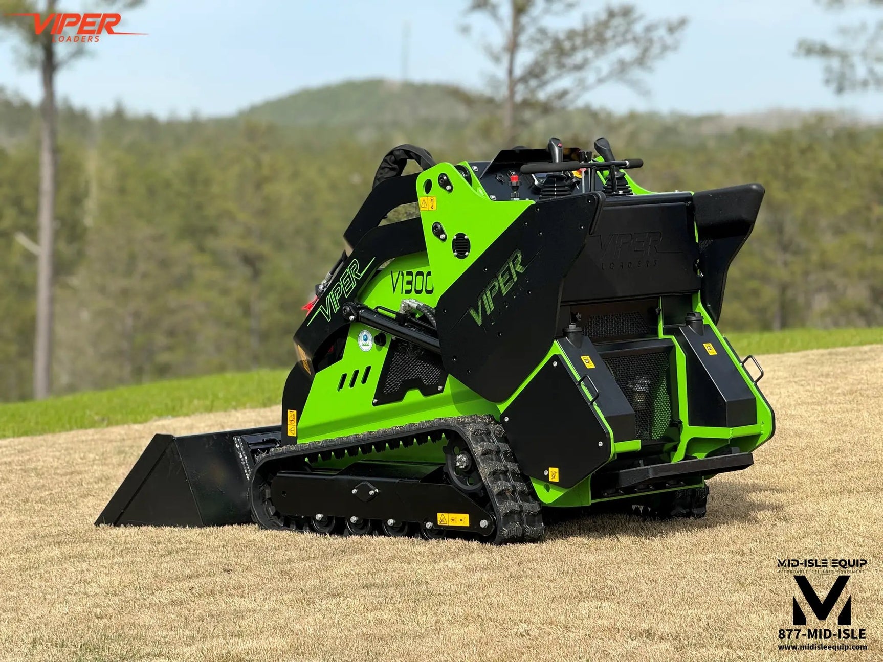 2025 Viper V1300X Mini Skid Track Loader by Viper Loader